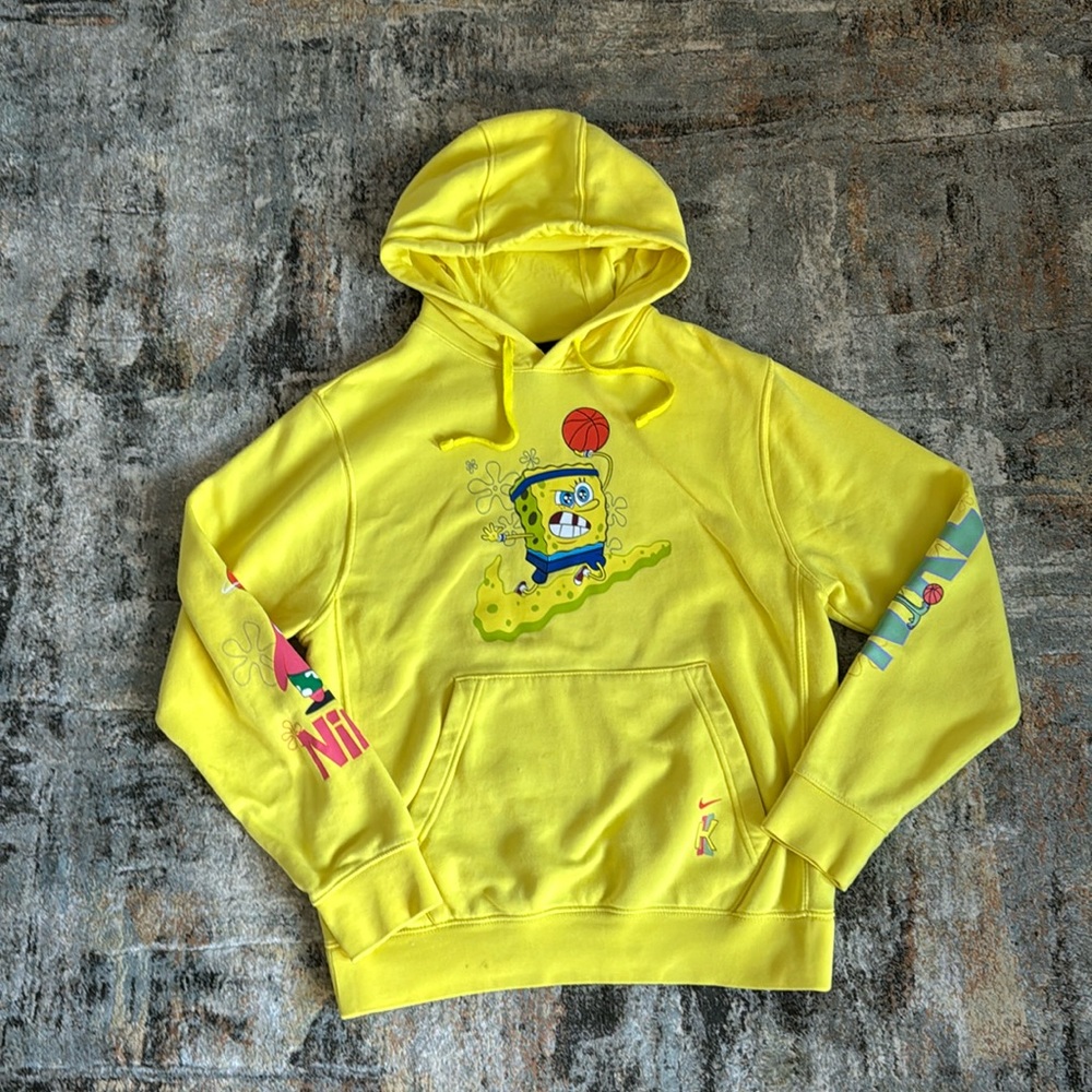 Hoodie with Sponge Bob by Nike Size Small In great condition